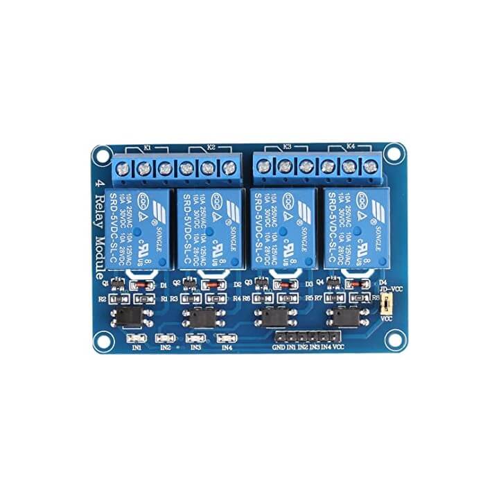 4 Channel Relay Module 5 V  4 way relay