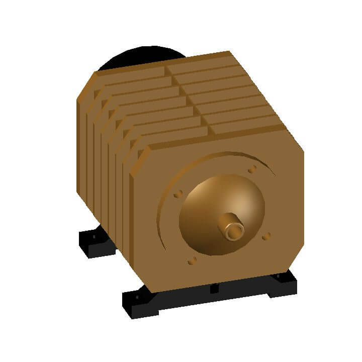 Air Pump 3D autocad free dwg file download