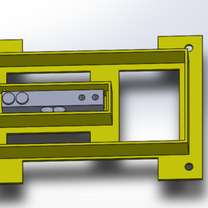 3D Printable Load Cell Mounting Base and Weighing Platform