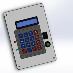 Controller Interface 3D Model (SolidWorks & STEP)