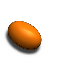 3D Dummy Egg Model in SolidWorks