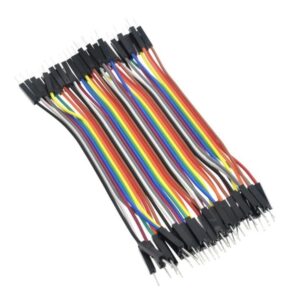 Male to Male jumper wires 10 cm long
