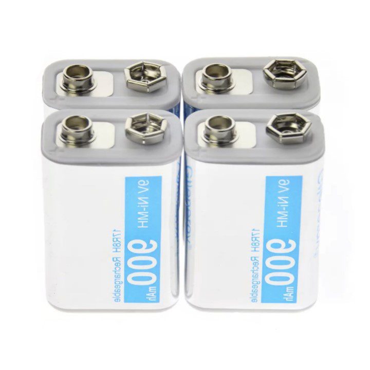 NiMH 17R8H 9V 900mAh PPS Rechargeable Battery