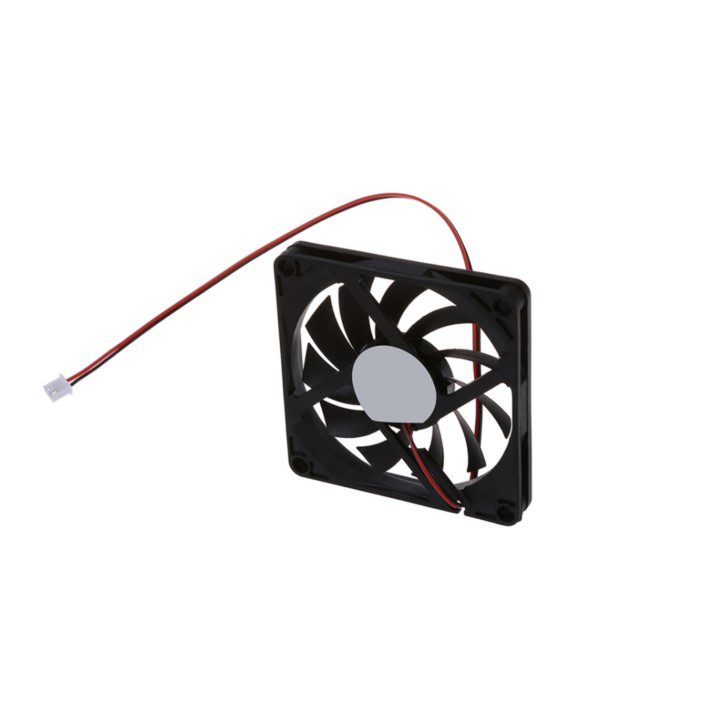 12V DC Fan 80 x 80 mm 2 Pin Cooling Fan