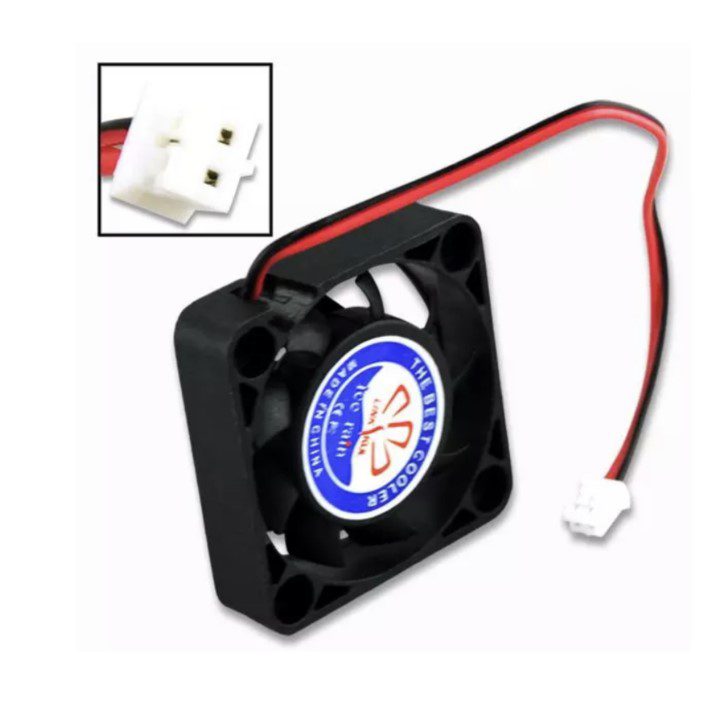 12V DC Fan 40 x 40 mm 2 Pin Cooling Fan