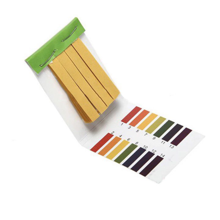 Litmus Paper 80 pieces PH tester with color values