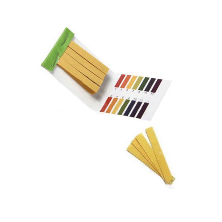 Litmus Paper 80 pieces PH tester with color values
