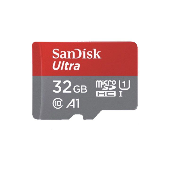 32GB SanDisk microSD Card, Ultra microSDHC UHS-I