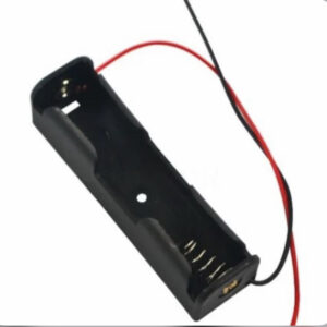 18650 Battery Holder – Single Cell with Wire Leads